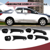 Toyota Land Cruiser Gloss Black Car Door Handle Cover Set
