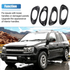 Chevy Trailblaze Set Interior Left Right Side Handle Cover (2002-2009)