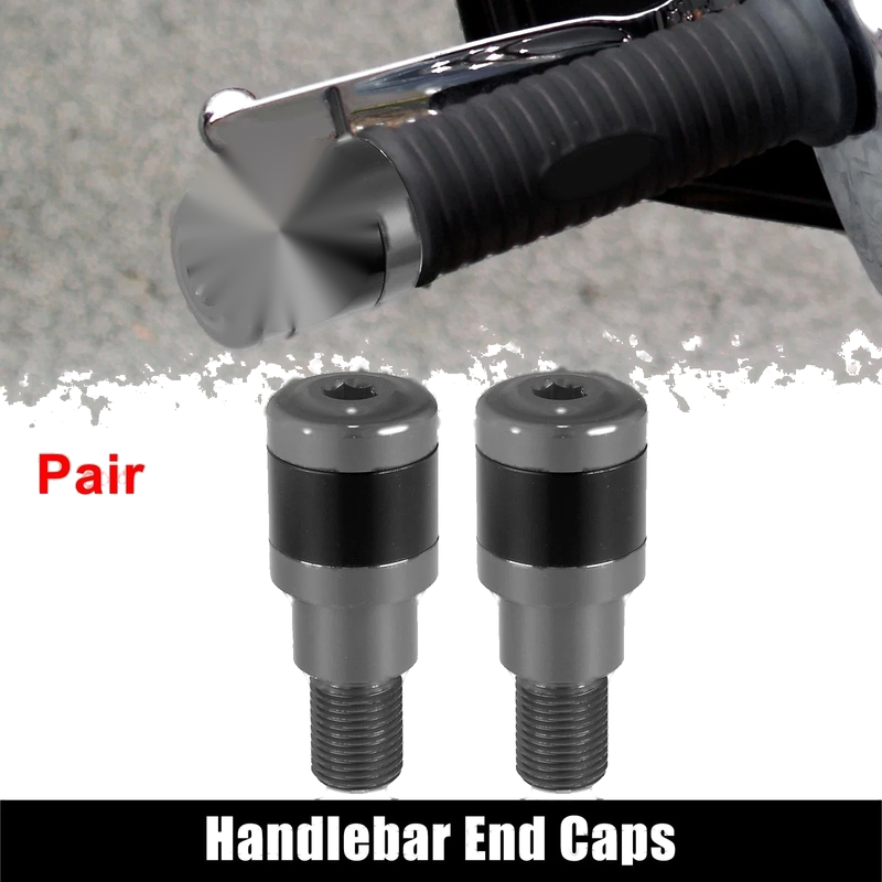 Yamaha 2 x Hand Grip Handlebar End Caps Plug Bar (2014–2020)