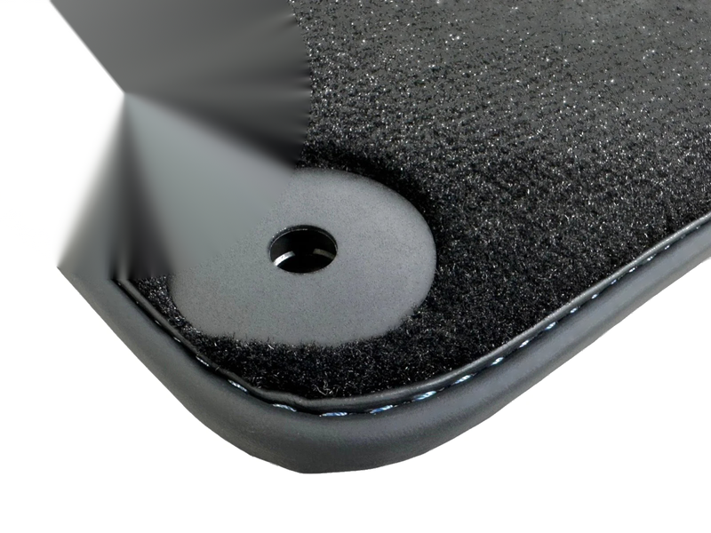 Lamborghini Huracan STO 2014-2022 Black Tailored Light Blue Floor Mats