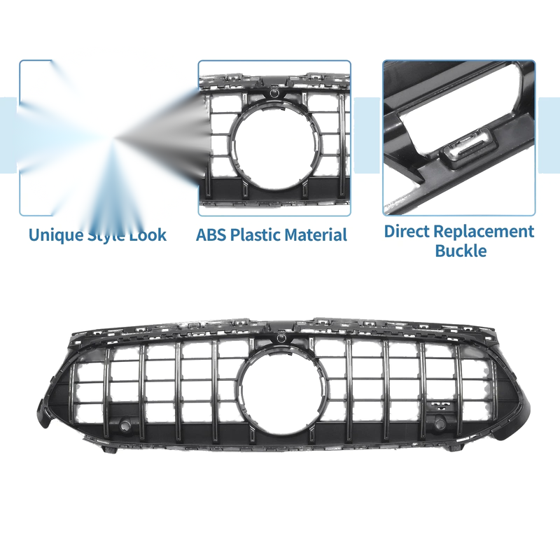 Mercedes-Benz A-Class Front Upper Bumper Grille (2023-2024)