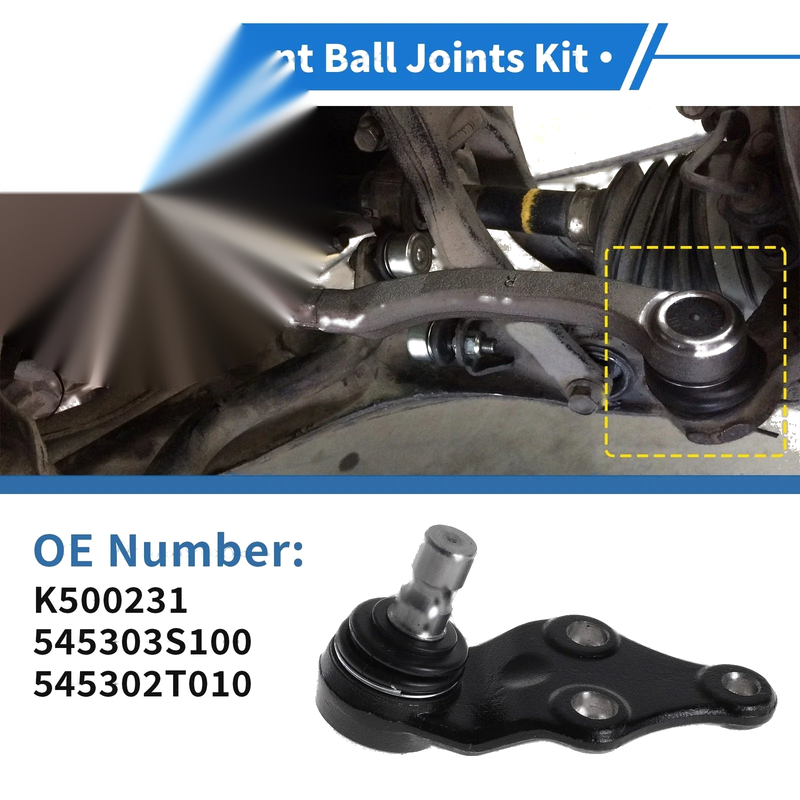 Hyundai Sonata 2 x Front Lower Ball Joints (2011-2014)