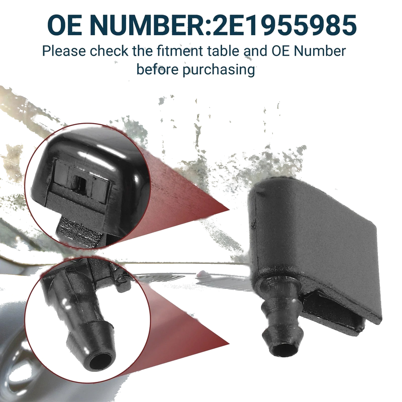 Mercedes-Benz Windshield Washer Nozzle Set