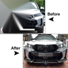 BMW X6 G06 M Sport Front Bumper Spoiler Splitter Lip Kit (2023-2024)