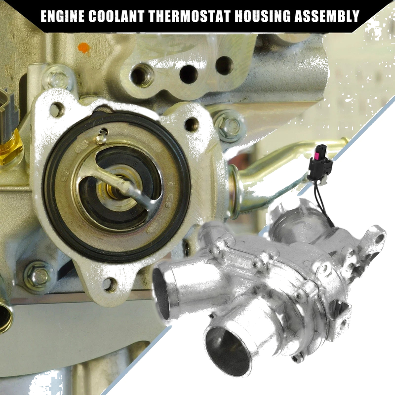 Land Rover LR4 Engine Coolant Thermostat Housing (2010-2016)