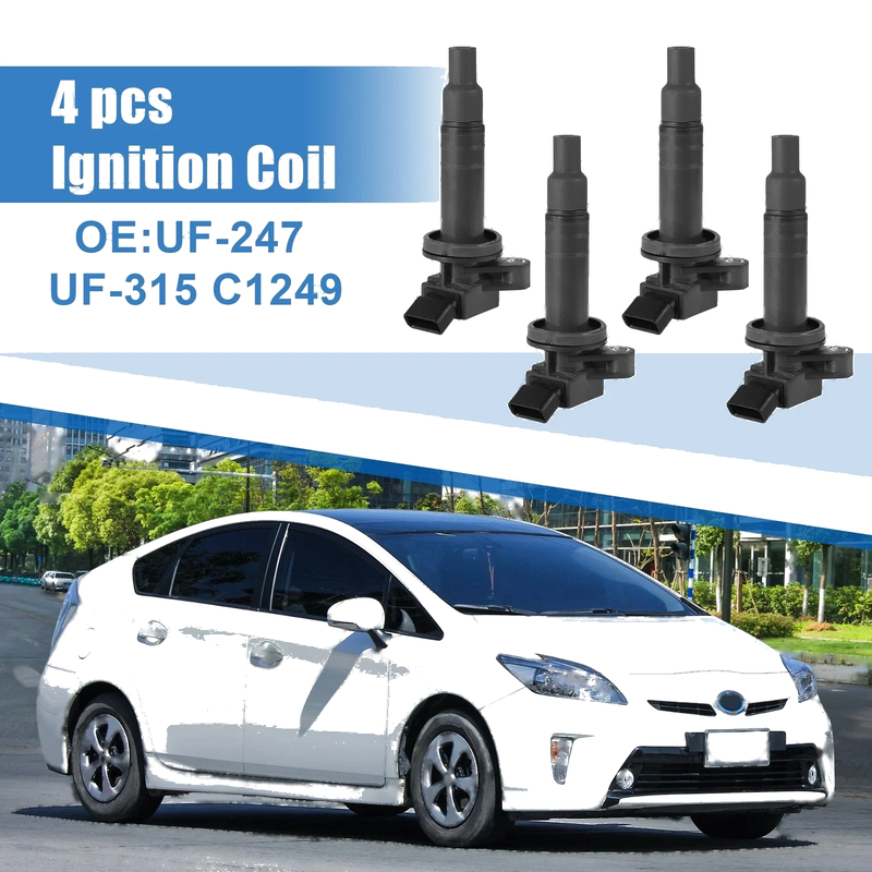 Toyota Corolla 1.8L 4pcs Ignition Coils (2000-2008)