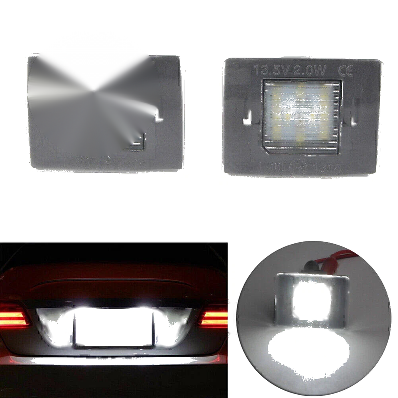 Mercedes GL ML GLK GLA GLC GLE Class LED License Plate Lights (2010-2023)