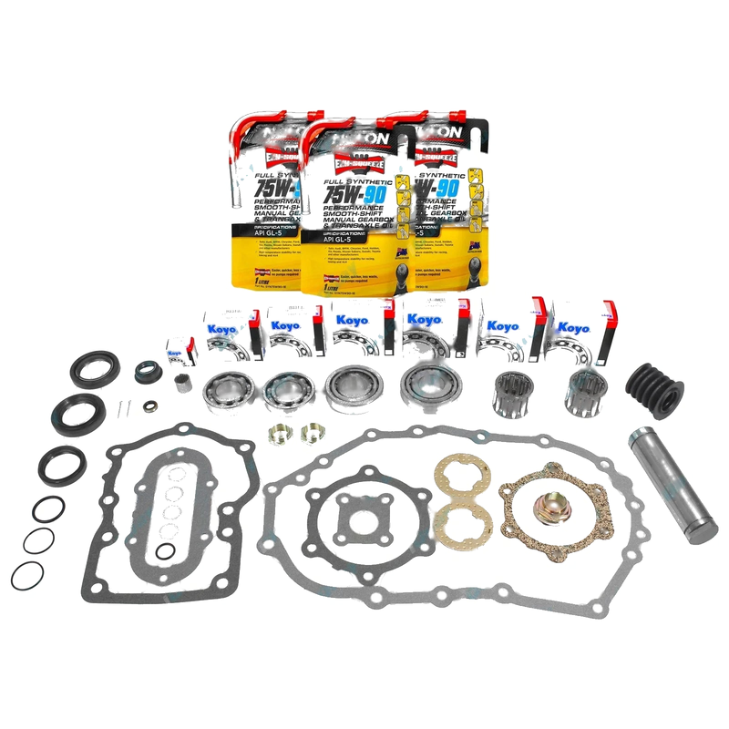 Toyota Landcruiser FJ73 FJ75 Transfer Case Bearing & Seal Rebuild Kit + Oil