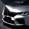 BMW M5 F90 2021-2023 Real Carbon Fiber Front Bumper Lip Splitter Cover