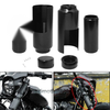 Harley Softail Breakout FXBR FXBRS Fork Cover Tube Cap Set (2018-2021)