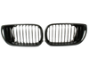 BMW 3-Series E46 4D Sedan (2002-2006) Glossy Black Front Bumper Grille