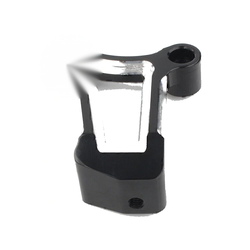 Harley Touring Road Street Glide Black Engine Mount Bracket (2009-2016)