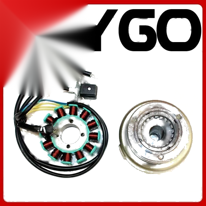 200cc 250cc PIT Quad Dirt Bike ATV 12 Pole Magneto Stator