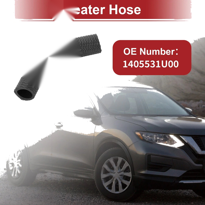 Nissan Altima Heater Hose Rubber Black (2002-2007)