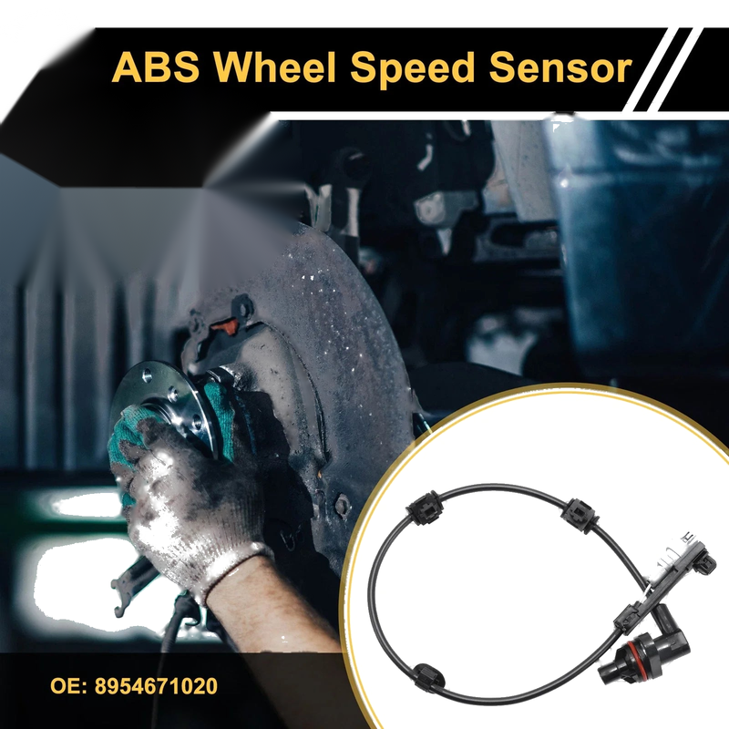 Toyota Hilux ABS Wheel Speed Sensor Rear Left (2011–2015)