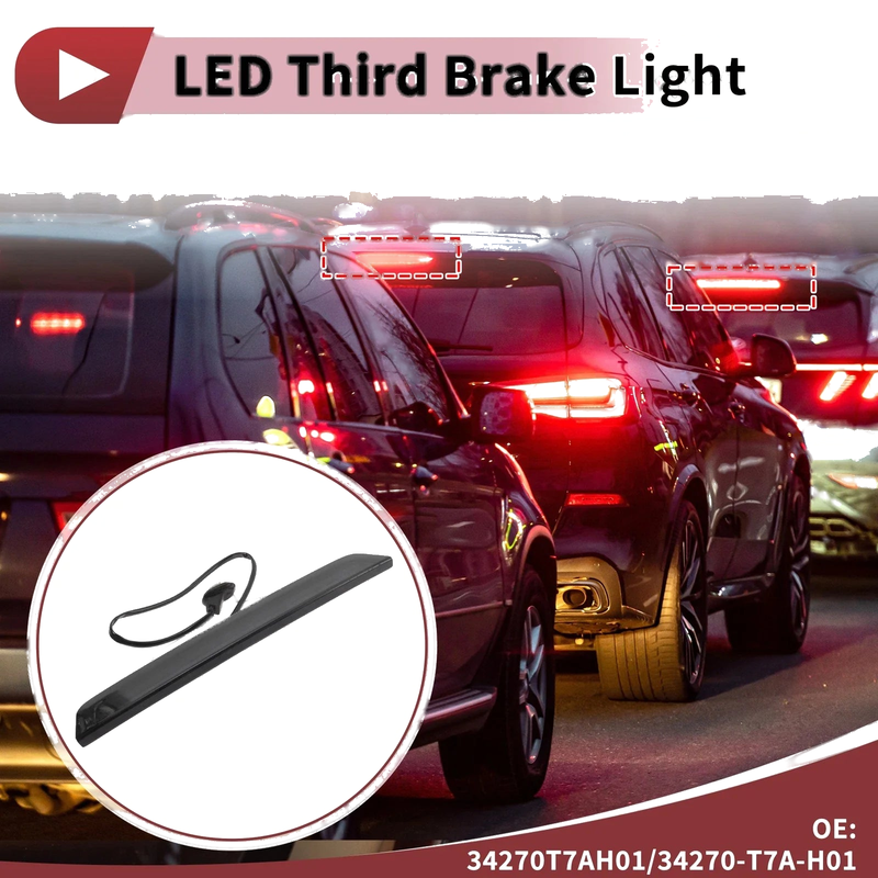Honda HR-V Vezel Black LED Third Brake Light (2014-2022)