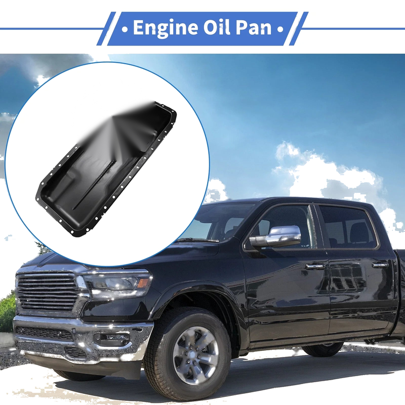 Dodge Ram 2500 Iron Black Engine Oil Pan (2007-2010)