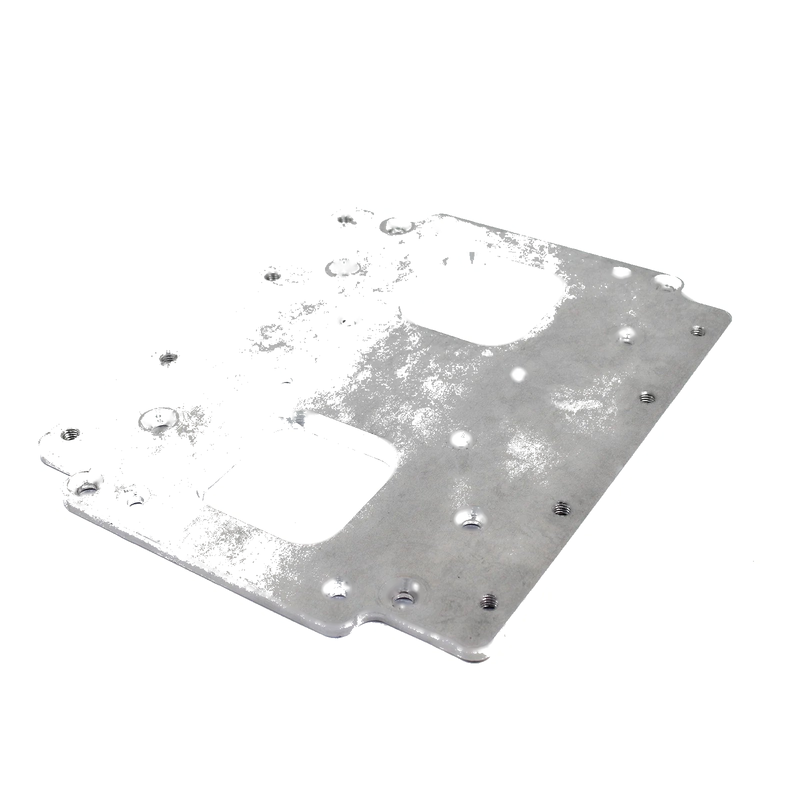 Chevy SBC 350 Twin Carburettor Manifold Adapter Plate