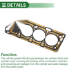 Chevrolet Aveo 1.6L Cylinder Head Gasket