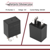 Volvo V70 (1998-2007) 12V 20A / 30A Black 5 Pins Multi-Purpose Relay
