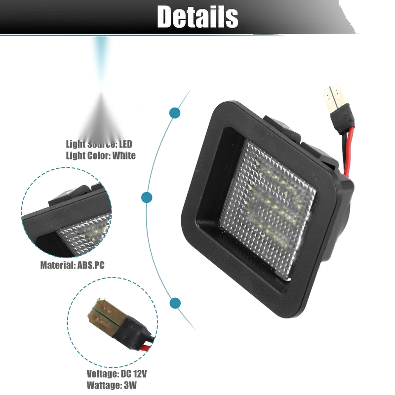 Ford F150 LED License Plate Light Assembly (2015-2020)