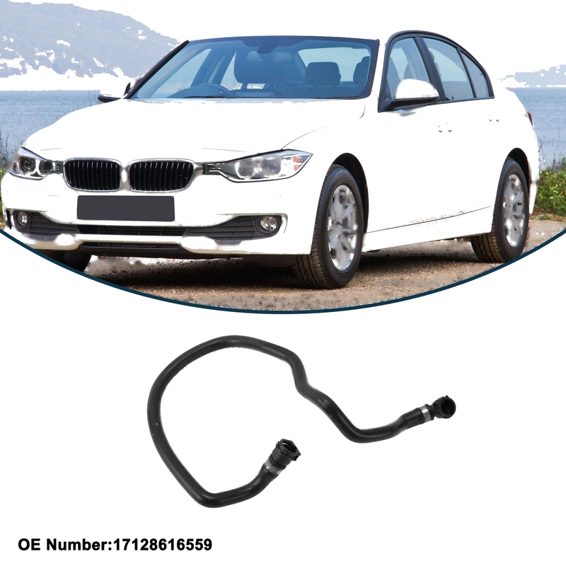 BMW 3 Series Rubber Coolant Pipe Radiator Hose (2017)