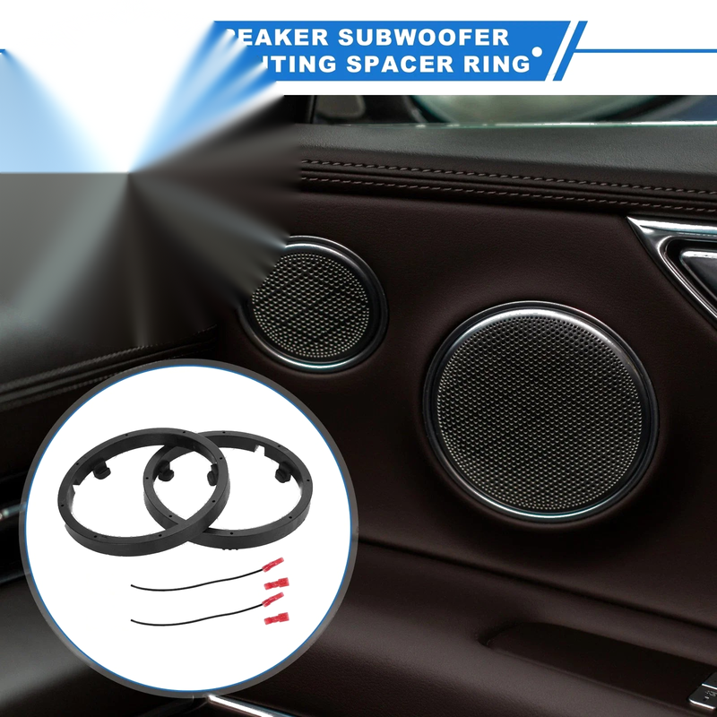 Mitsubishi Lancer 6.5'' Tweeter Speaker Spacer Rings