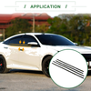 Honda Civic (2001-2005) Black 4 x Weatherstrip Window Seal