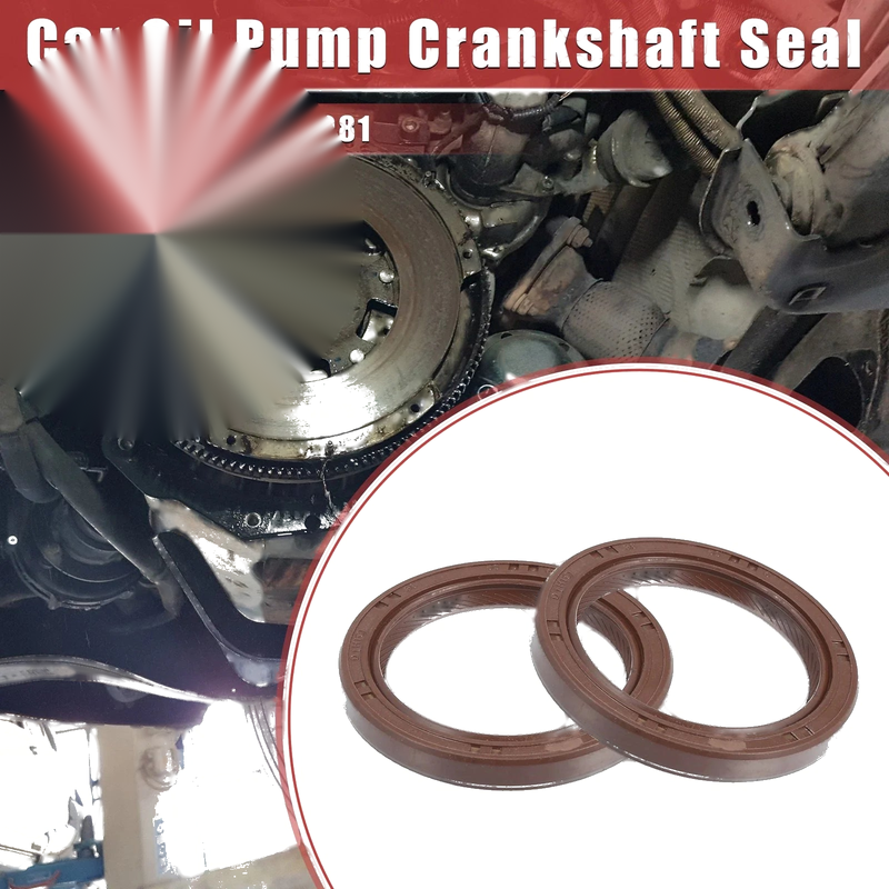 Toyota Avensis 2 x Car Oil Pump Crankshaft Seal (1997–2003)