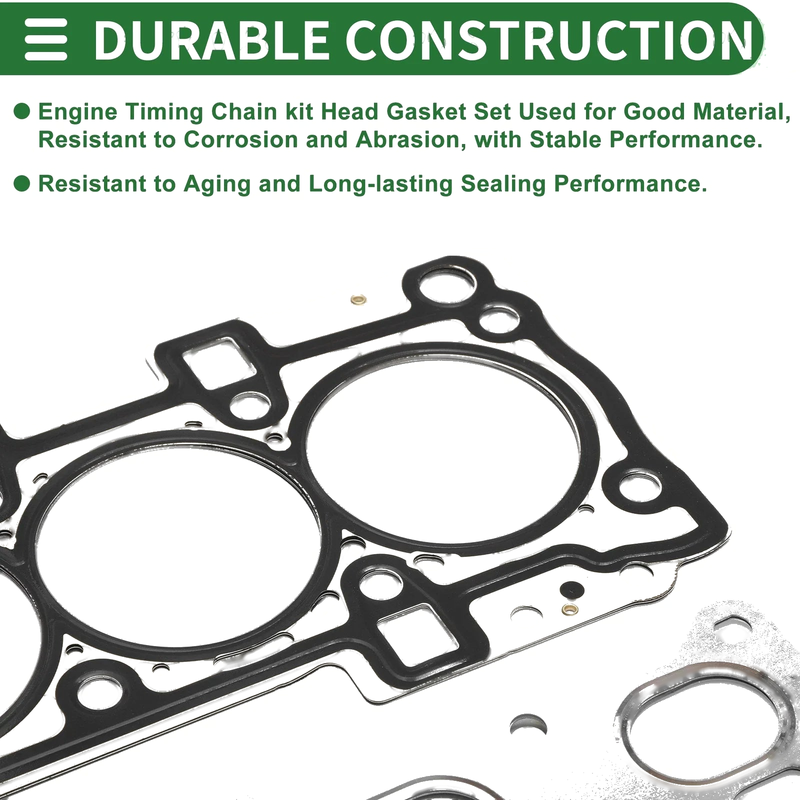 Dodge Dart Valve Cover Gasket Kit 1.4L 2.0L 2.4L (2013-2016)