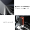 Toyota Land Cruiser (2016-2017) - Grain Red Brown Long Gear Stick Shift
