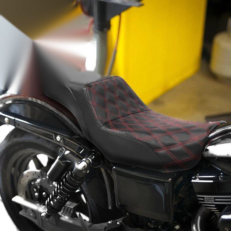 Harley Dyna Fat Bob FXDF Low Rider FXDL Driver Passenger Seat (2006-2017)