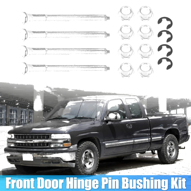 Chevy S10 Pickup Set Door Hinge Pin and Bushing Repair Kits (1995 - 2004)
