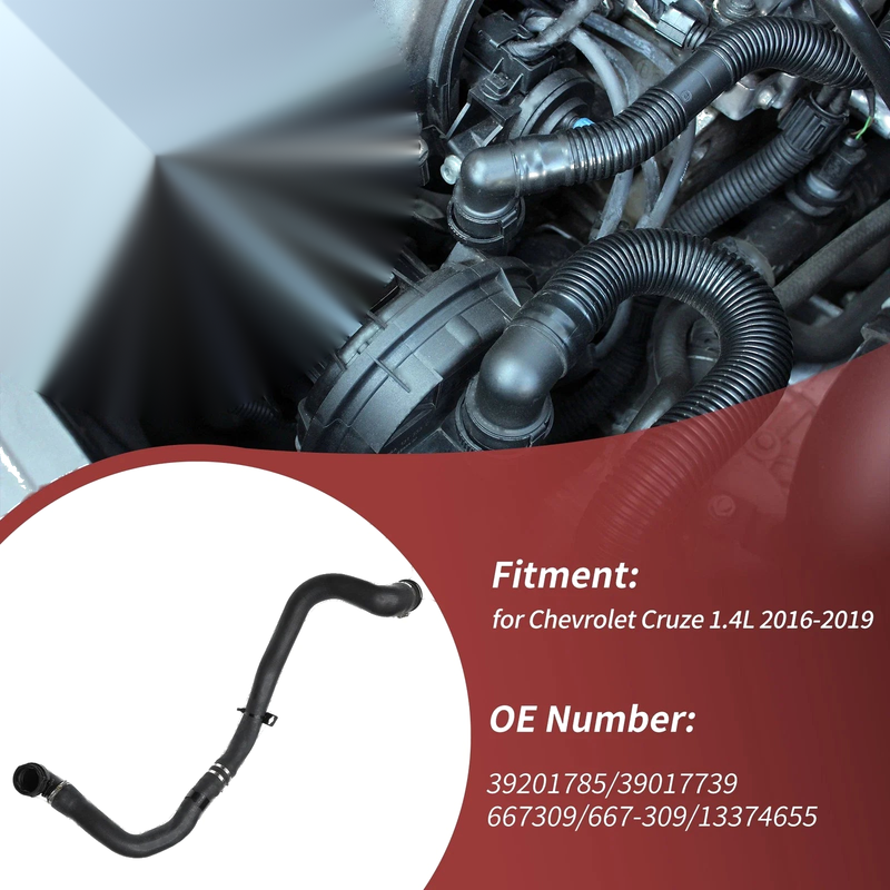 Chevrolet Cruze Turbo Intercooler Outlet Hose 1.4L (2016 - 2019)