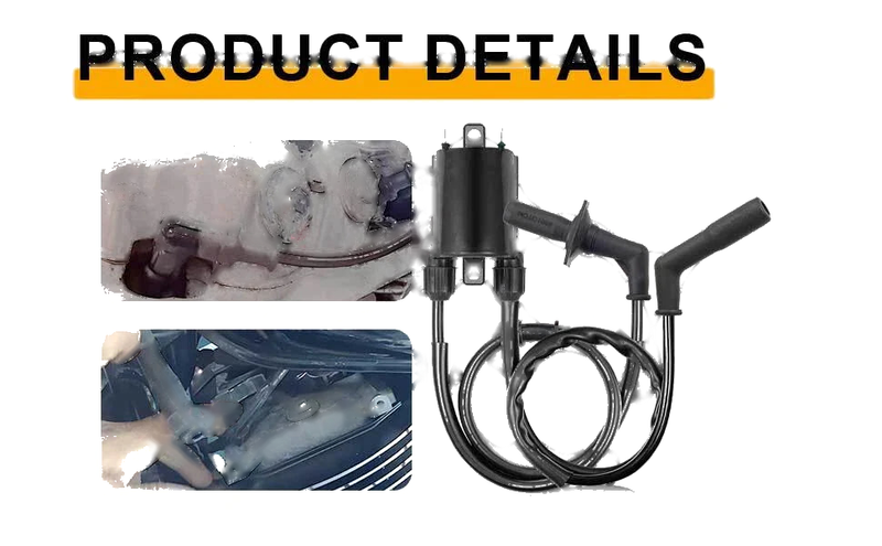 Honda Shadow 1100 VT1100 Ignition Coils & Spark Plug Caps (1987-1998)