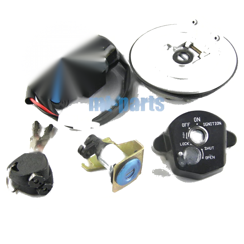 Honda CBR125R Fuel Gas Cap & Ignition Key Switch Seat Lock (2011-2018)