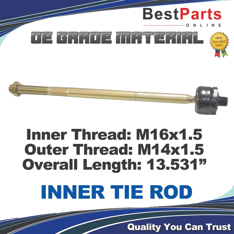 Ford Mustang Steering Inner Tie Rod End Front (2011–2014)