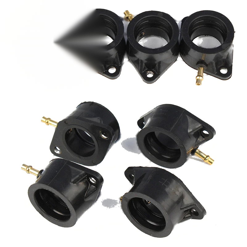Kawasaki KZ1000 KZ1100 4 Pcs Carburetor Intake Manifold Boots (1977-1983)