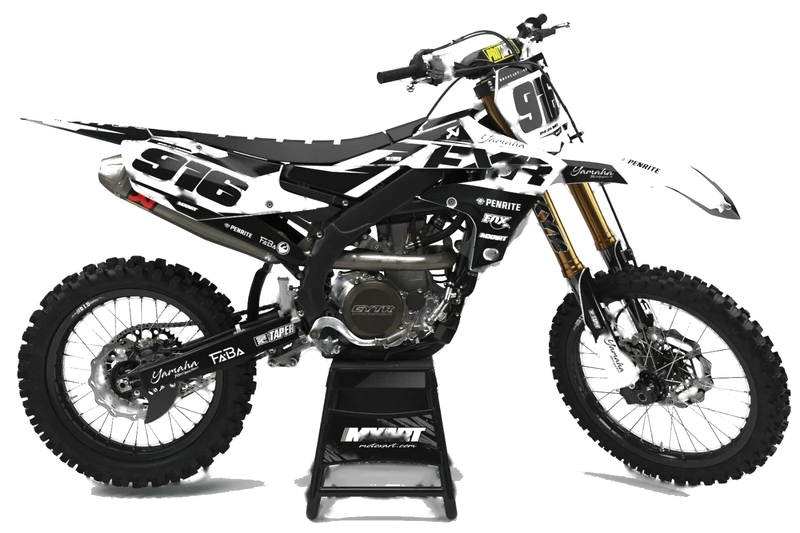 Yamaha TTR 50 (2006-2020) BURN Style Stickers Custom Graphics Full Kit