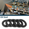 Make Model Oil Seal Rotary Shaft Seal NBR Rubber 45x70x10mm Black 5 Pcs