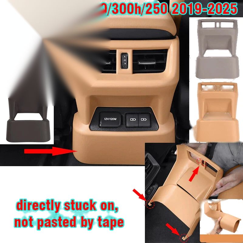 Lexus ES350 / 300h / 250 Rear Air Outlet Anti-Kick Cover Trim (2019–2025)