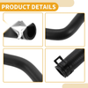 Ford Focus (2014-2020) - Rubber Black 1 Pc Heater Hose