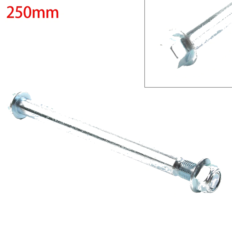 110cc 125cc Dirt Bike 250mm Front Rear Wheel Hub Axle Shaft