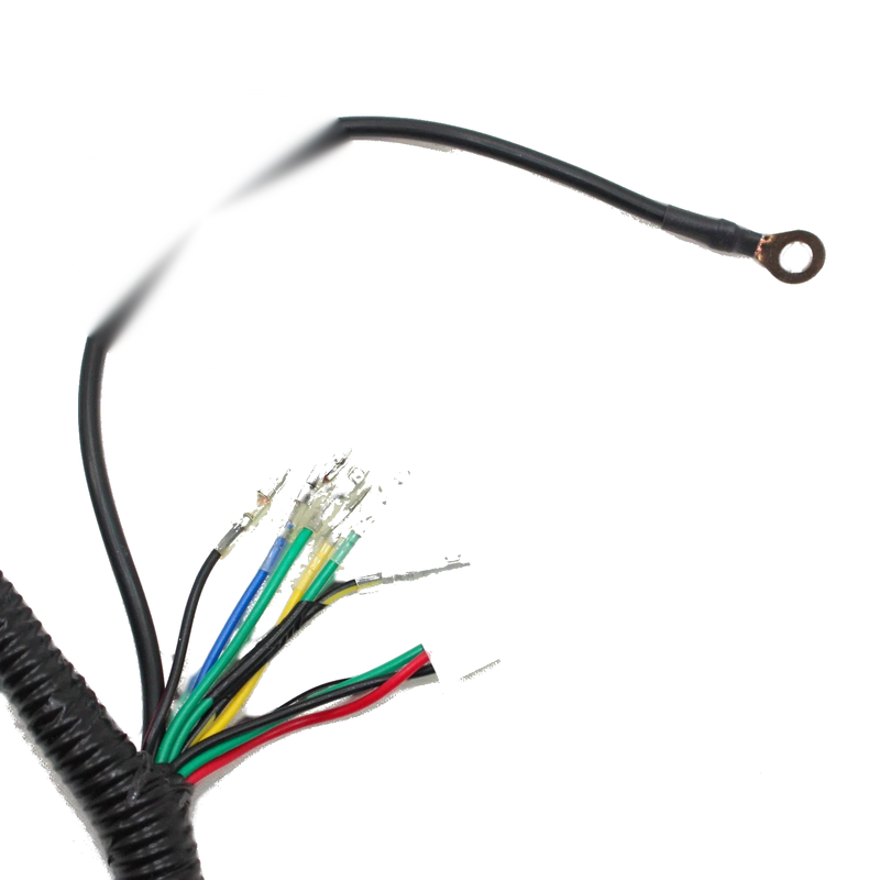PIT Dirt Bike Electric Start Engine Wire Harness Loom & Light Wire
