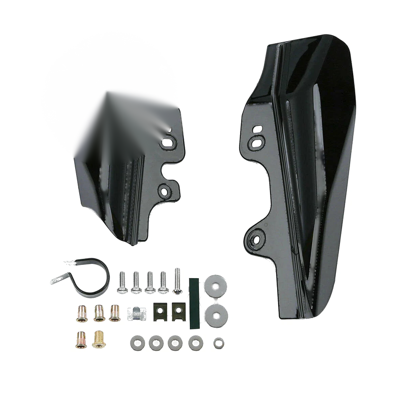 Harley Electra Road Glide King FLHT Mid-Frame Air Deflectors (2001-2008)
