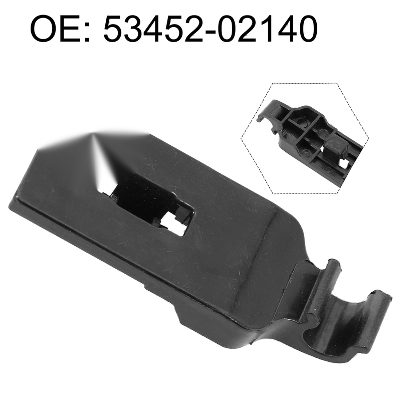 Car Rod Clamp Clip Black