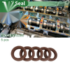 Make Model Oil Seal / 32x45x10mm 5 x / FKM Rubber High Pressure Brown /