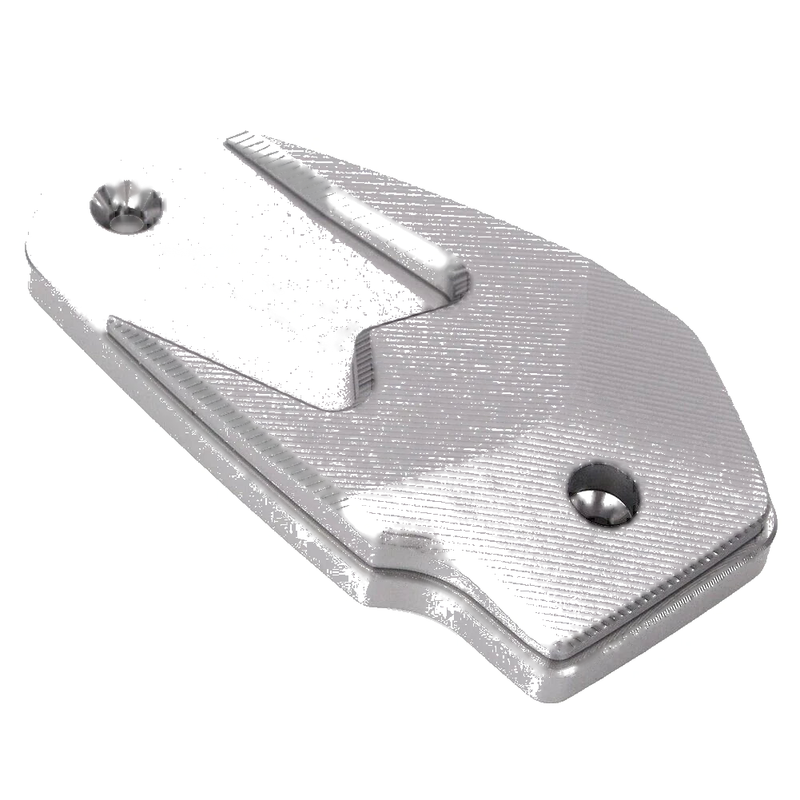 Kawasaki Z800 Gray CNC Front Brake Fluid Reservoir Cover (2013-2016)