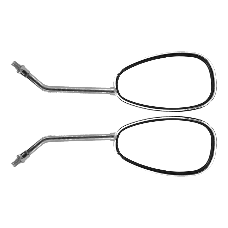 Kawasaki, Honda 10mm Rearview Mirror Pair