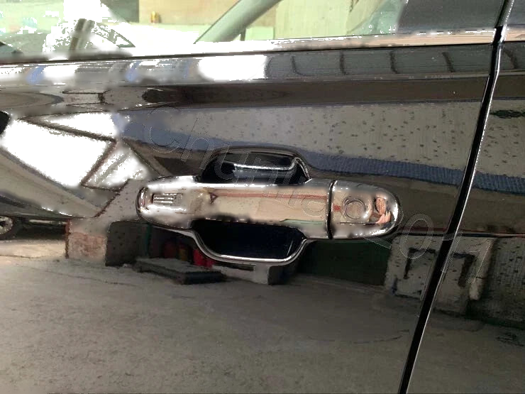 Subaru Forester Smart Keyhole Chrome Side Door Handle Cover Trim (2019-2023)